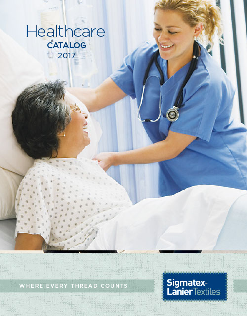 This catalog features the following types of uniforms:  Aprons,
Bar mops/Bar Towels,
Beauty Salon Towels,
Blankets,
Laundry Bags,
Microfiber Towels & Mops,
Mops, Frames & Handles,
Operating Room Linens,
Patient Apparel, Staff Apparel, Sheets & Pillowcases -Healthcare,
Sheets & Pillowcases – Hospitality, &
Table Linens