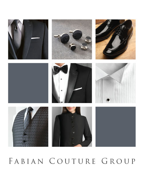 This catalog features the following types of uniforms:  Tuxedo Shirts, Dress Shirts,
Microfiber Shirts, Banded Collar Shirts, Vest (poly, wool, satin), Dress Shoes, Ties, Bow Ties, Cummerbunds, Scarfs, Hosiery, Suspenders, Gloves, Dress Pants, Coats, Blazers, & Tuxedo Jackets