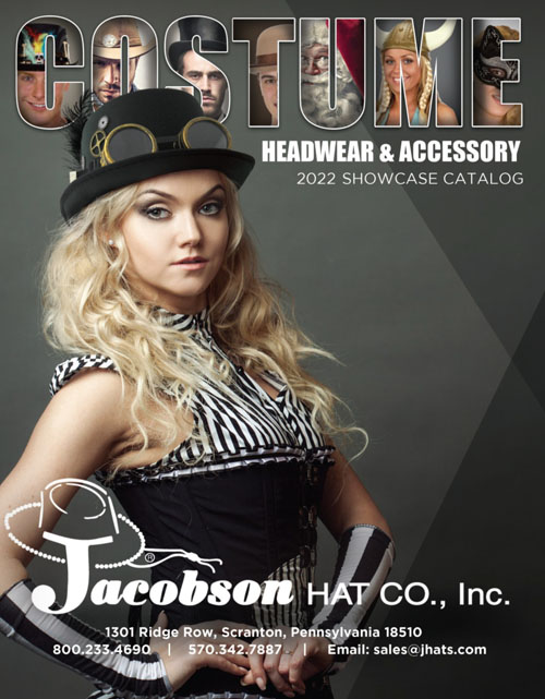 This catalog features the following types of uniforms:  Headwear: Active Lifestyle Headwear, Caps, Visors, Bucket Hats, Children's, Novelty Seasonal Hats, Western Hats.  Accessories: Ears & Noses, Gloves, Helmets, Armour, Shields, Mask, Mustaches - Beard - Suspenders - Ties, Necklace - Bracelet, Occupation Oriented, Scepters - Wands - Tiaras - Walking Stick, Shoes & Boot Tops, Spectacles - Glasses, Stockings - Tights, Wings, [Plastic] Weapons.