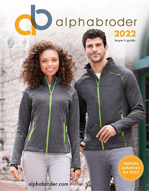 This catalog features the following:  T-shirts, Sweatshirts, Fleece, Polos, Blazers, Quarter-Zips, Sweaters, Woven Shirts, Outerwear, Pants, Shorts, Headwear, Aprons, Backpacks, Blankets, Coolers, Drawstrings, Totes, Towels, Face Masks, Hi Vis, Scrubs